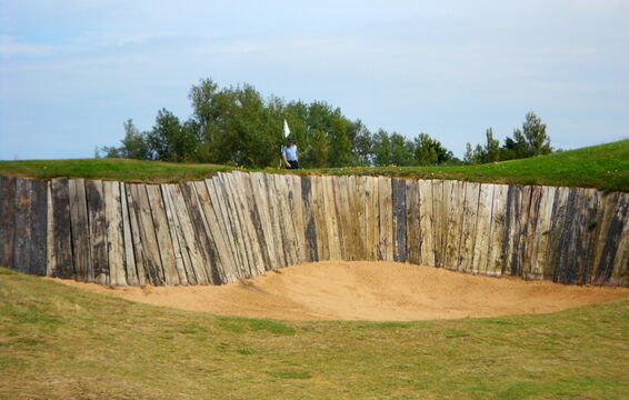 Just in case you did not notice how intimidating this hole is - here's another look!