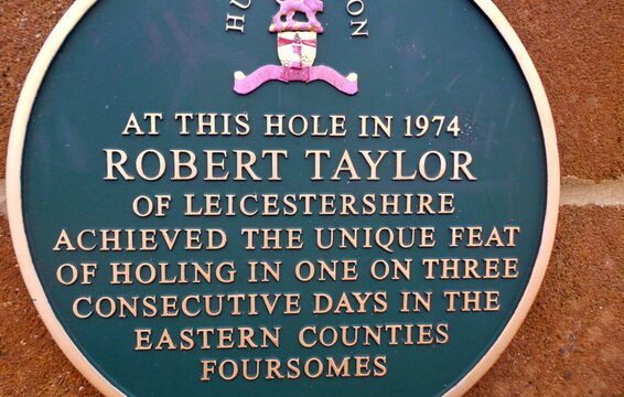 A feat never to be repeated at the 16th - or anywhere else come to that