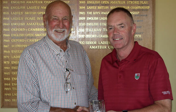 Graham Miles, Boughton GC, Winner of Age Group 'A' 