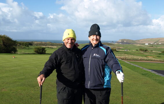 John Fulton, Woburn GC and Chris Buckley, St Mellons GC