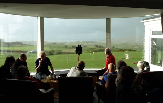 Watching the weather pass through
